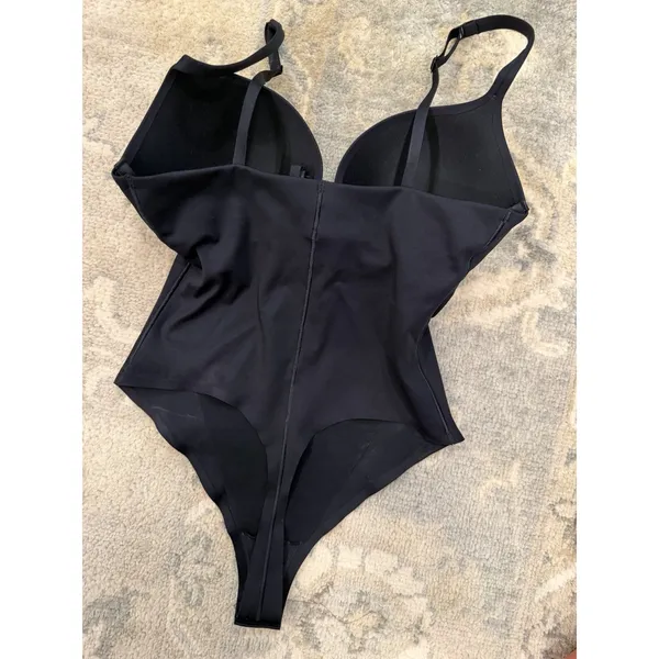 SKIMS Ultimate Body Onyx Black Push Up Thong Shaping Bodysuit Size M NEW $144 - Image 7