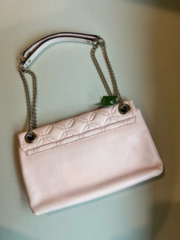 Kate Spade New York Cynthia Astor Court Quilted Shoulder Bag – Blush Pink NWT - Image 7