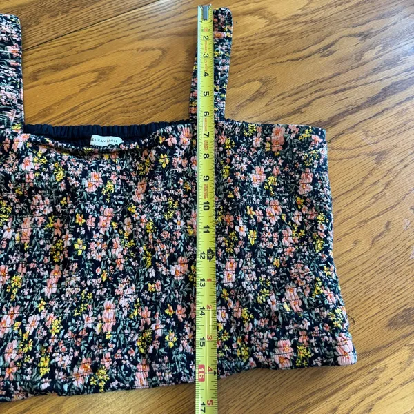 American Eagle Floral Halter Top Womens Extra Large‎ XL Sleeveless - Image 7