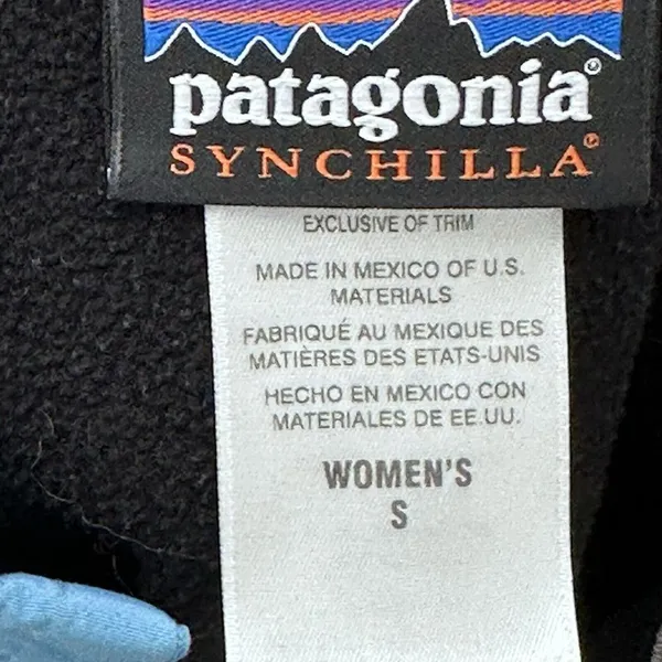 Patagonia Worn Wear Lightweight Synchilla Snap-T Fleece Pullover Women's‎ Small - Image 8