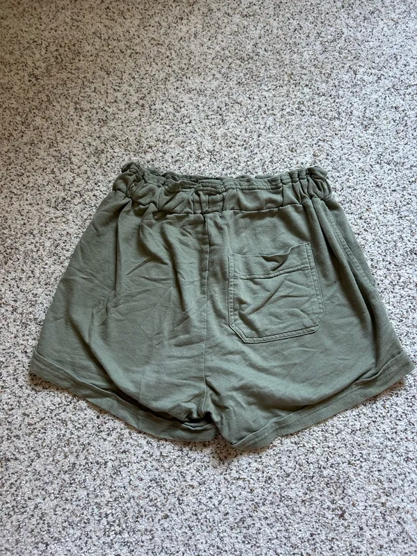 Arizona Jeans green linen shorts - Image 2