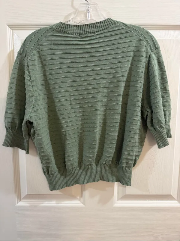 Frye Short Sleeve Knit Sweaters - Image 4