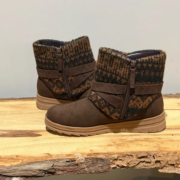 MUK LUKS Women s Natalie Naomi Boots Black Size‎ 8 A37 - Image 10