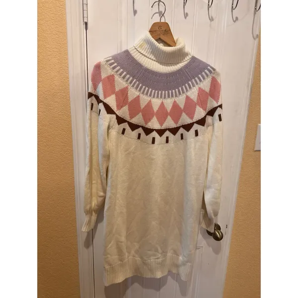 Free Assembly Jersey Dress Size L Pink Size L - Image 12