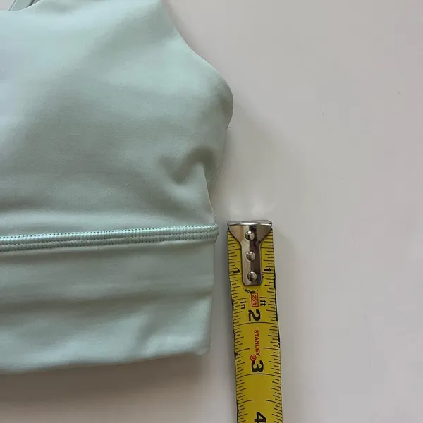 lululemon Energy Longline Bra in Hazy Jade -Size 4 - Image 4