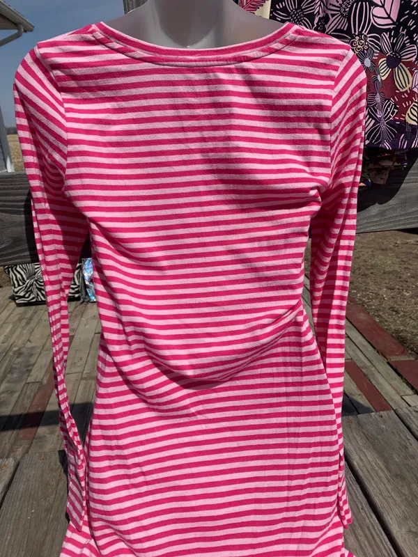 Victoria’s Secret Y2K Striped Nightie Small - Image 7