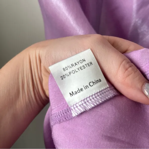 Princess Polly Violetta Purple Iridescent Mini Dress 8 - Image 9