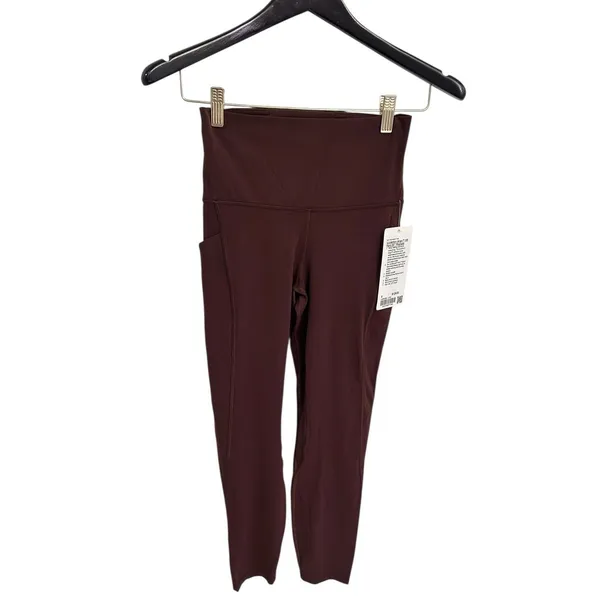 Lululemon Align High Rise leggings with pockets 25” size 6 Lava Cake NWT - Image 4