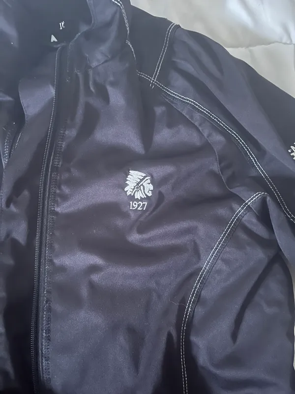 Golf Black Zip Up Jacket - Image 2