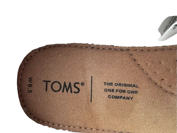TOMS Burgundy and Red Plaid Slip-On - Image 2