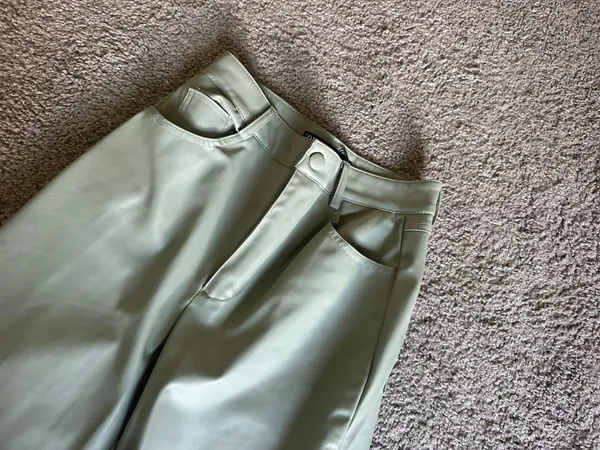 Zara Leather Pants - Image 2