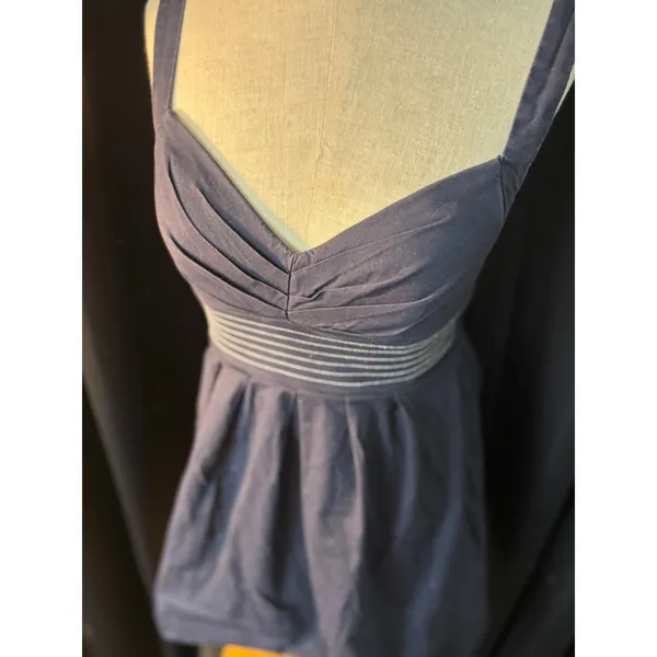 City Triangles Navy Blue Fit‎ & Flare Mini Dress Tulle Crinoline Size 5 - Image 4