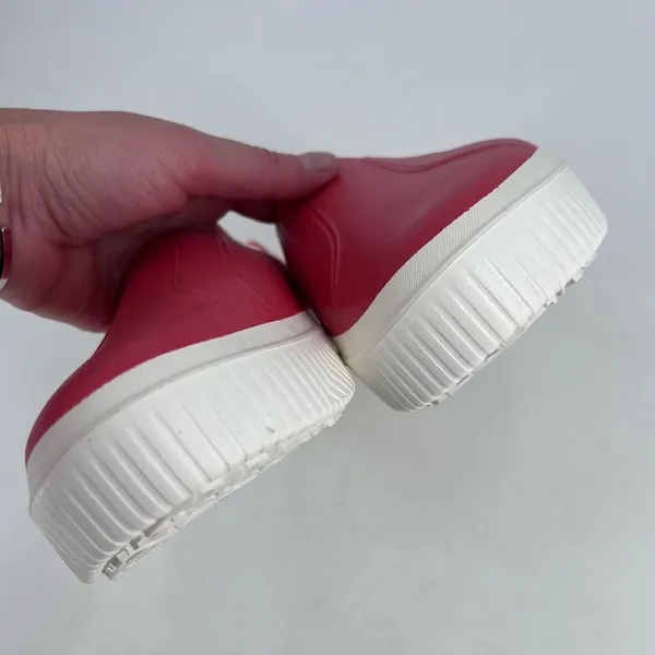 Anywear Women's Rise Slip-On Health Care Professional‎ Shoes Red White Size 9 - Image 8