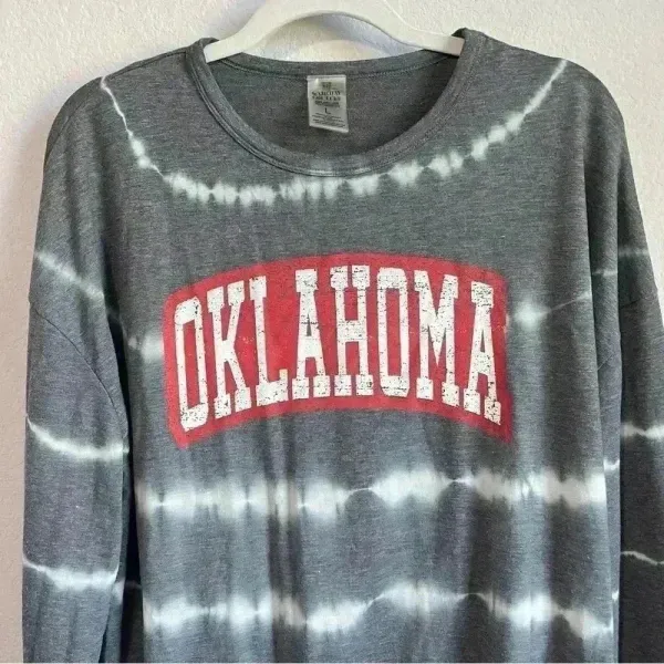 Gameday Couture Heathered Charcoal Oklahoma Sooners‎ Long Sleeve T-Shirt Size L - Image 6