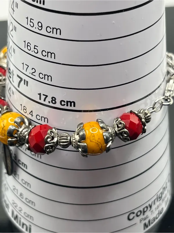 Florida State Seminoles University Inspired Charm Bracelet Garnet Gold NCAA FSU - Image 9