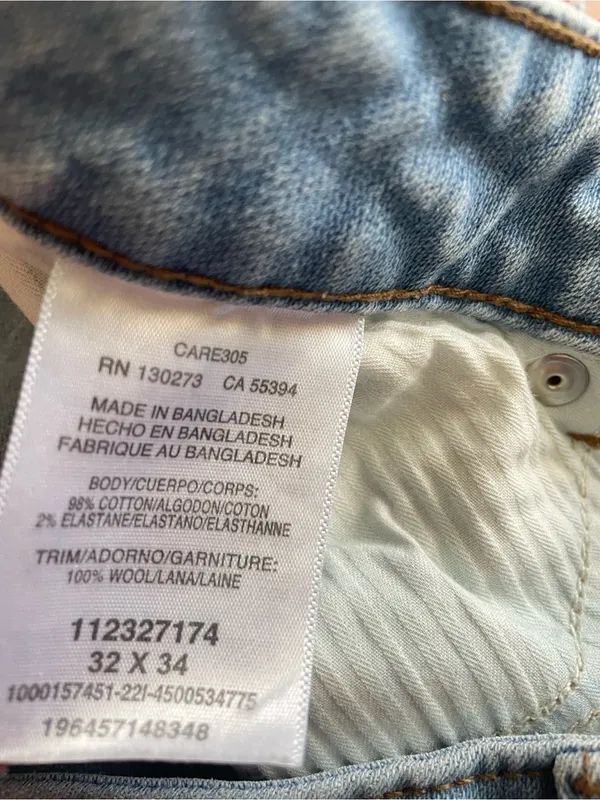 Wrangler X Pendelton Women's Trumpet Flare Jean in Light Wash Denim Size 32 Rare - Image 6