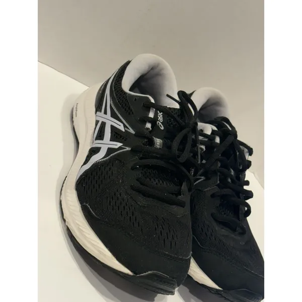 Asics Gel Contend 7 Women's Black White Running Sneakers Size 8.5! - Image 2