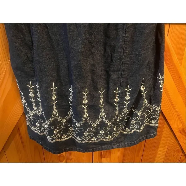 Forenza jean dress size 14 ￼(1578) - Image 2