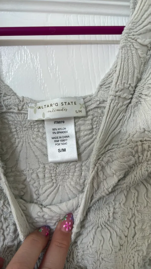 White altered state top - Image 2