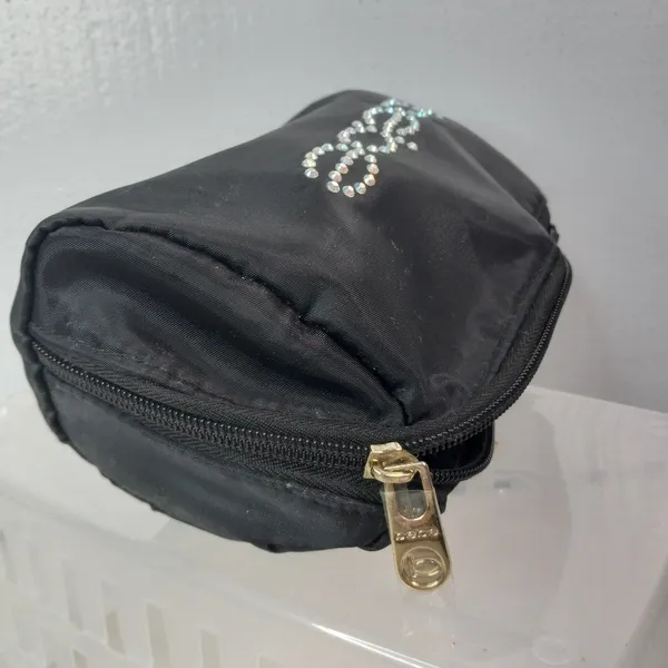 Bebe Black Cosmetic Bag - Image 3