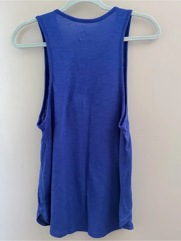 Team USA Olympics Graphic Tank Top Blue Size Medium - Image 3