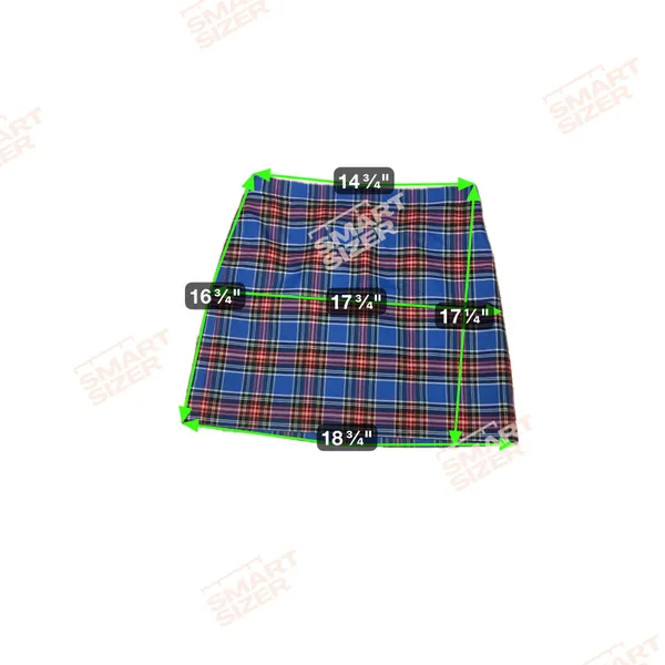 J.CREW Blue Plaid Wool Blend Mini Skirt - Size 2 - Image 6