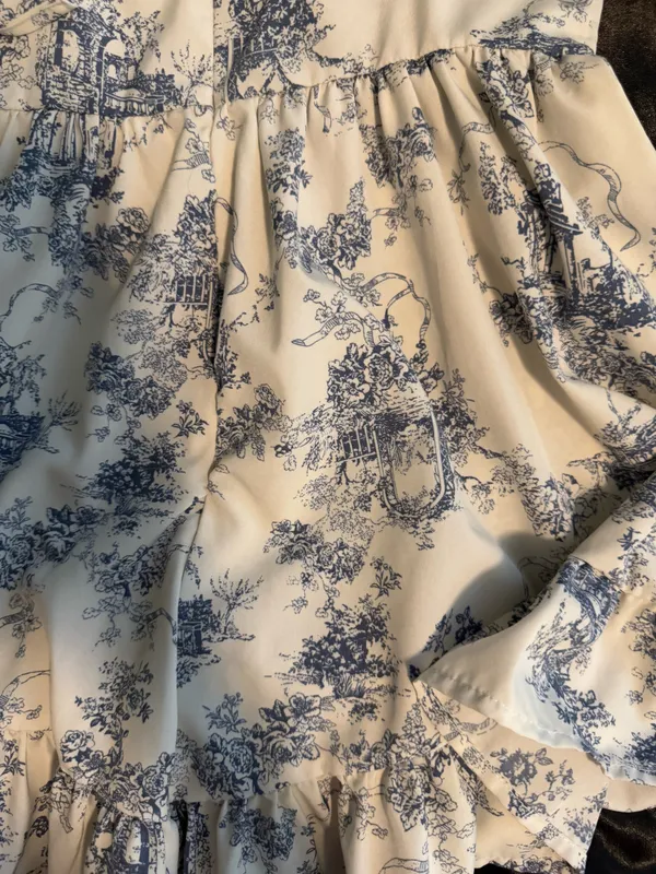 Tie Shoulder Shein Romper - Image 3