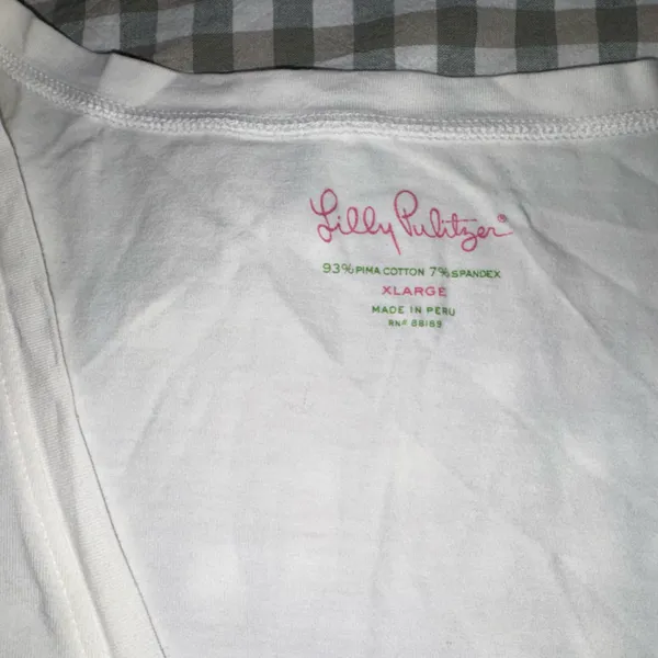 Lilly Pulitzer Classic V-Neck Short Sleeve - Image 5