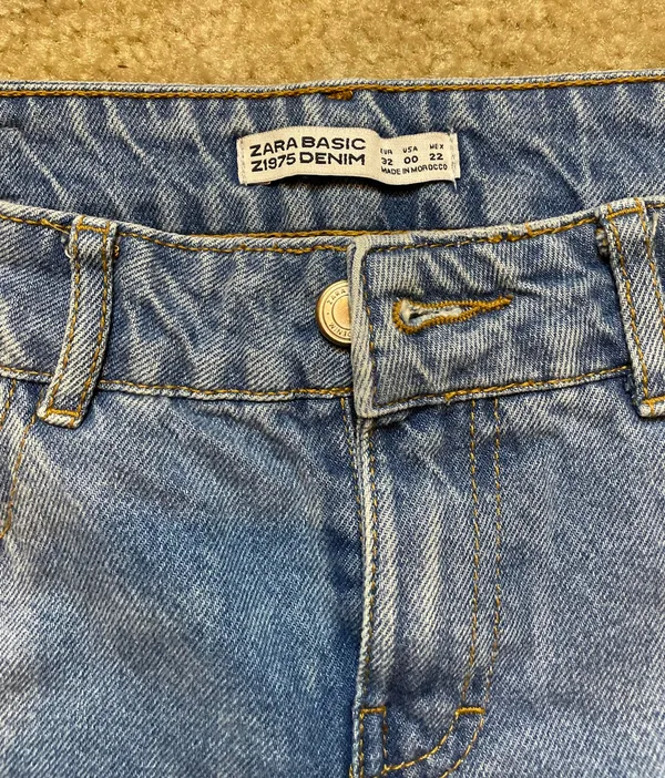 Zara Bluejeans Straight With Flare - Image 6