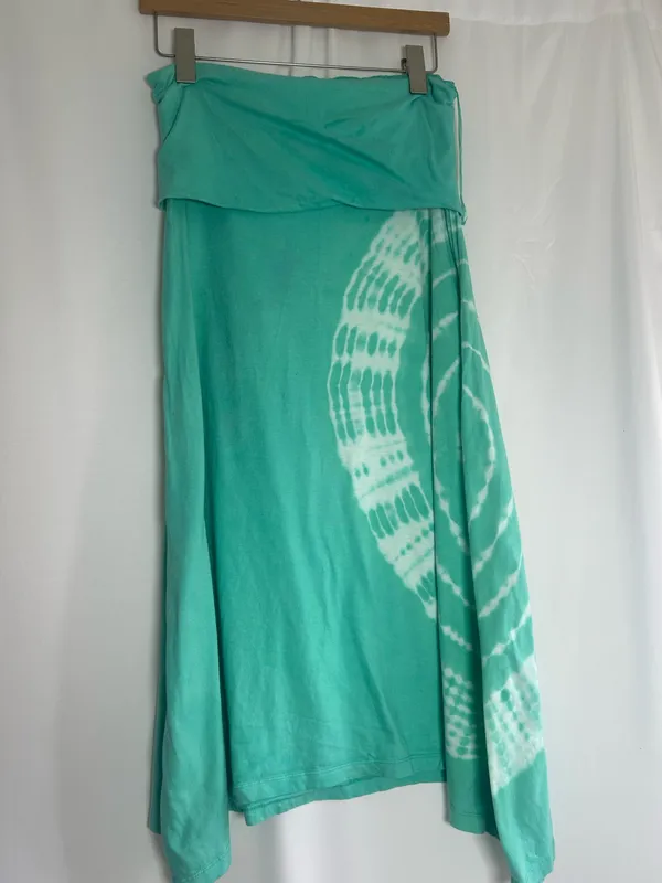Y2k tie dye legacy dress Green Size M - Image 3
