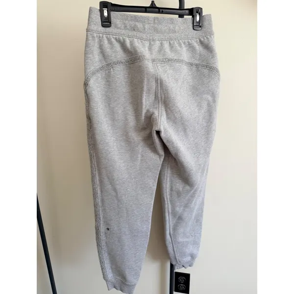 Lululemon Scuba Jogger Sherpa Stripe Heathered Core Light Grey W5DEVS Size 8 - Image 5