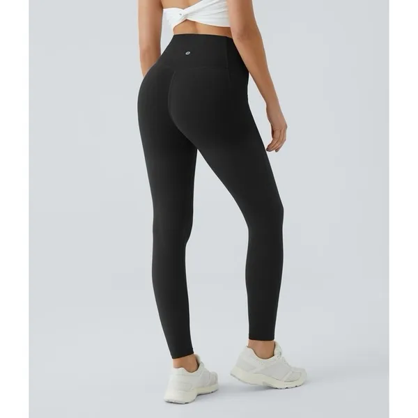 Halara NWT‎ UltraSculpt High Waist Tummy Control Shaping 7/8 Leggings XS Black - Image 3