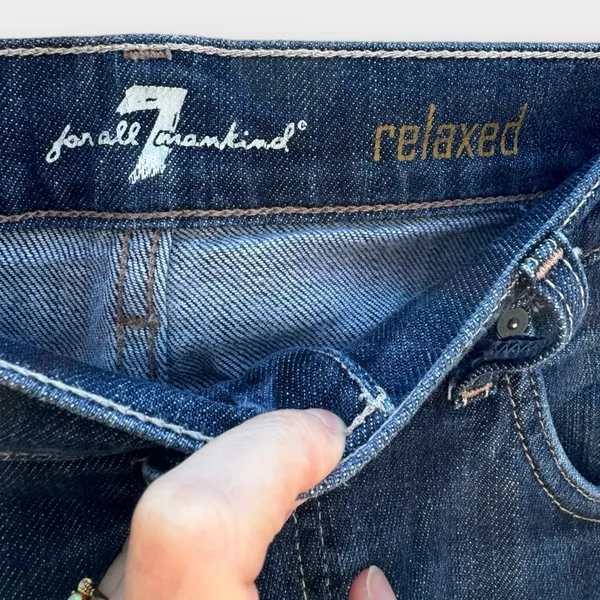 7 for all mankind relaxed straight jeans - Image 5