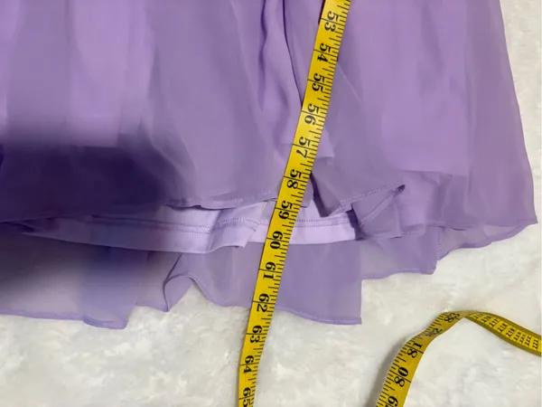 Lulus Elegant Event Lavender Ruffled Tie-Back Tiered Maxi Dress Size Small NWT - Image 7