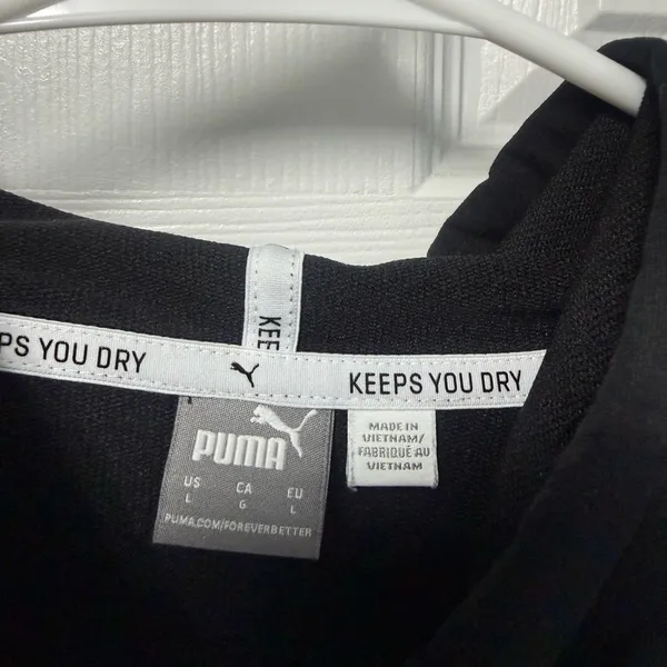 Puma Black Dry Technology Hoodie - Image 2