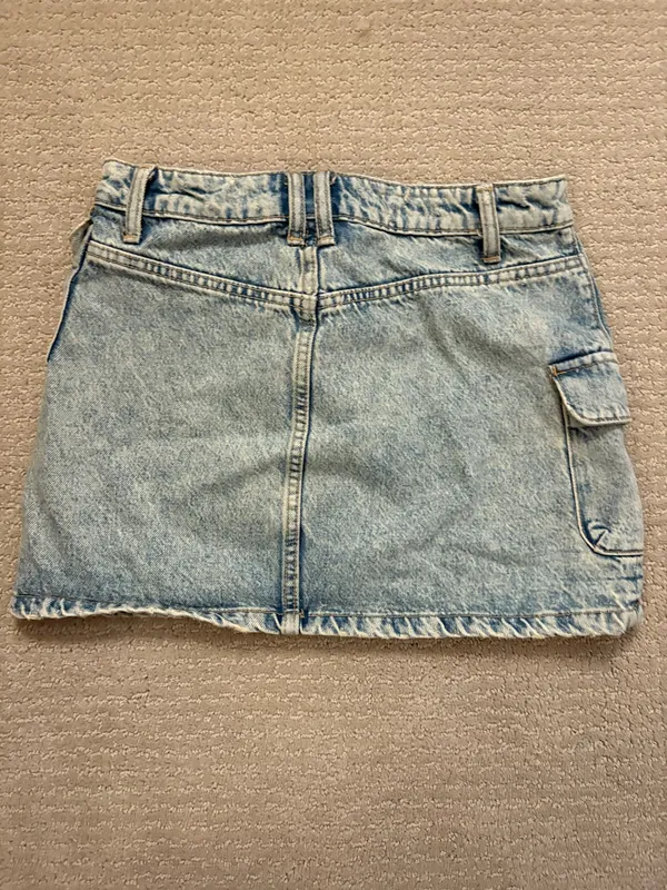 ZARA Denim Mini Skirt - Image 2
