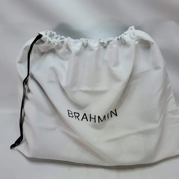 Brahmin Crossbody Leather Crossbody‎ Purse Beige Tan Croc Alligator Design - Image 12