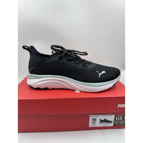 PUMA Sophia EVO Women’s Softride Running Walking Lightweight Sneaker Black Sz 9 - Image 10