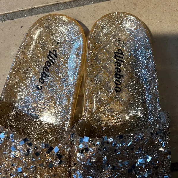 Weeboo Glitter Jelly Slides Size 7 - Image 7