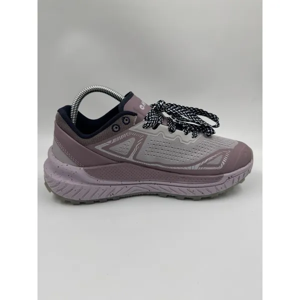Hi-Tec Women Trail Shoe Athletic 7.5 Breathable Mesh, Lace Up, Lilac, Purple - Image 9