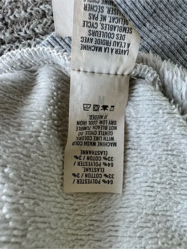Aerie Heather Gray Oversized Crewneck Tunic Sweatshirt Size Medium - Image 7