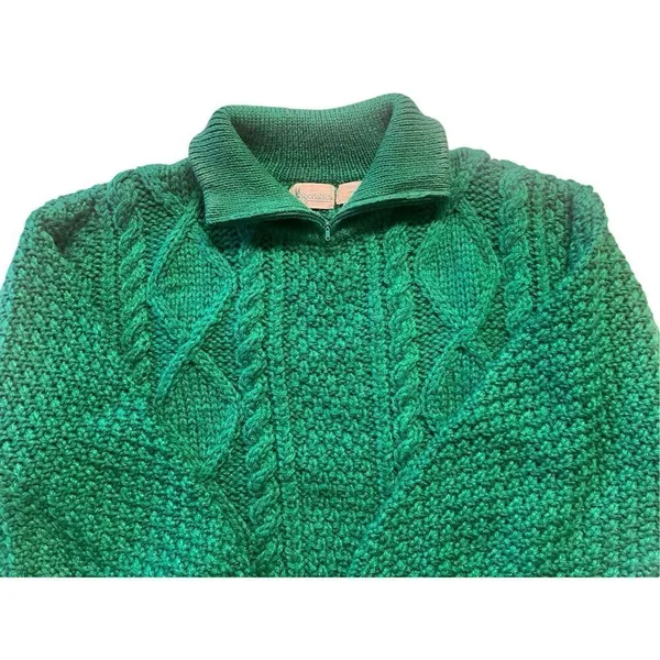 Vintage Sportables hand knit sweater medium - Image 3