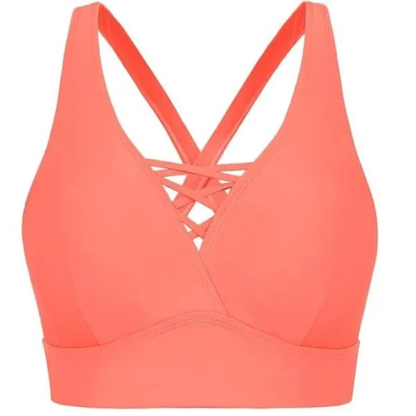 Hanna Nikole NWT Plus Size Front Strappy Two Piece Plus Size Bikini Swimsuit - Image 3