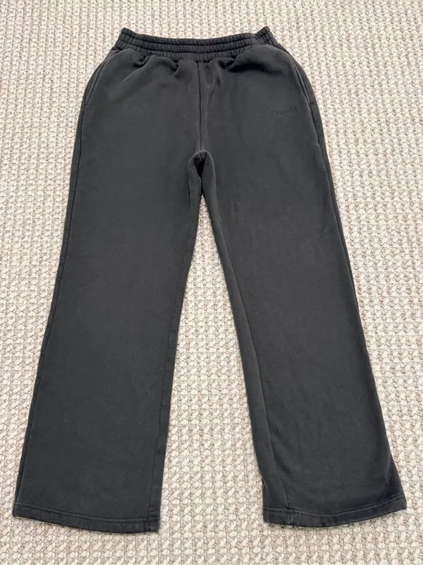 COMFRT Minimalist Straight Leg Sweatpants size Large Gray - Image 4
