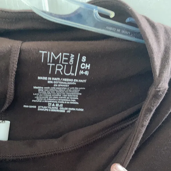FINAL MARKDOWN Time and tru leggings small Brown - Image 4