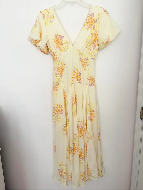 Free People Laura Printed Midi Dress - Image 2
