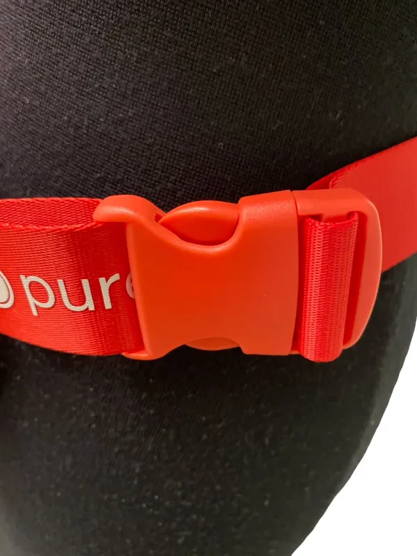 Pure Barre Red Belt Bag Crossbody Fanny Pack Athleisure - Image 9