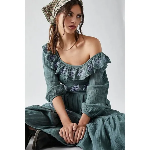 Free People Lovers Lane Maxi Dress Size Xs. A40 - Image 3