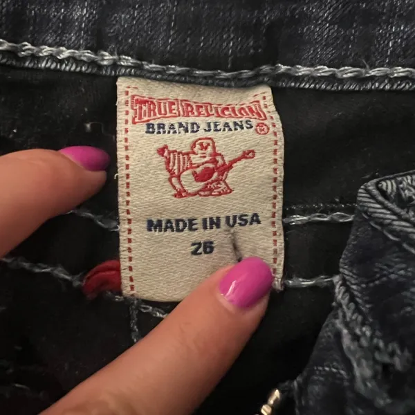 Midrise True Religion Skinny Jeans - Image 2