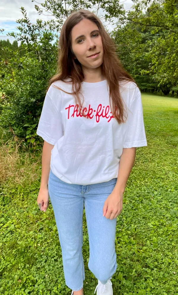 Bella + Canvas Thick Fil A Tee - Image 3
